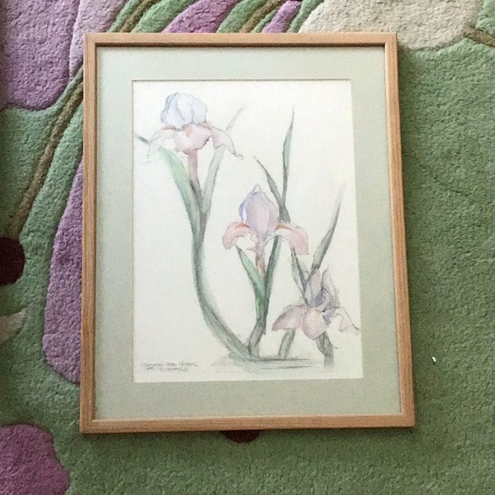 Signed and numbered B. Shapiro water color